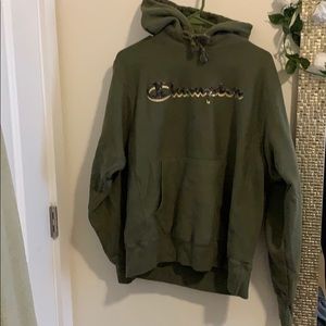 Limited edition champion camo hoodie